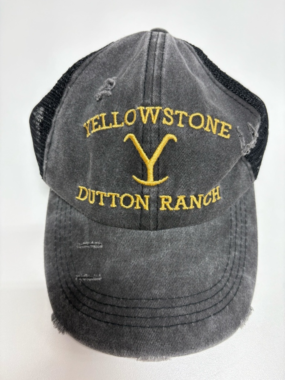 Yellowstone Dutton Ranch Adjustable Charcoal Baseball Cup. - Picture 5 of 7
